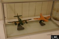 ジェット戦闘攻撃機橘花とロケット局地戦闘機秋水の模型