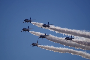 曲技飛行 BlueImpulse クリスマスツリーローパス