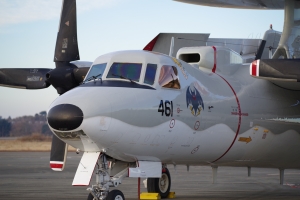 地上展示 E-2C