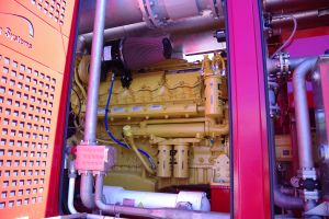 ポンプ用エンジン